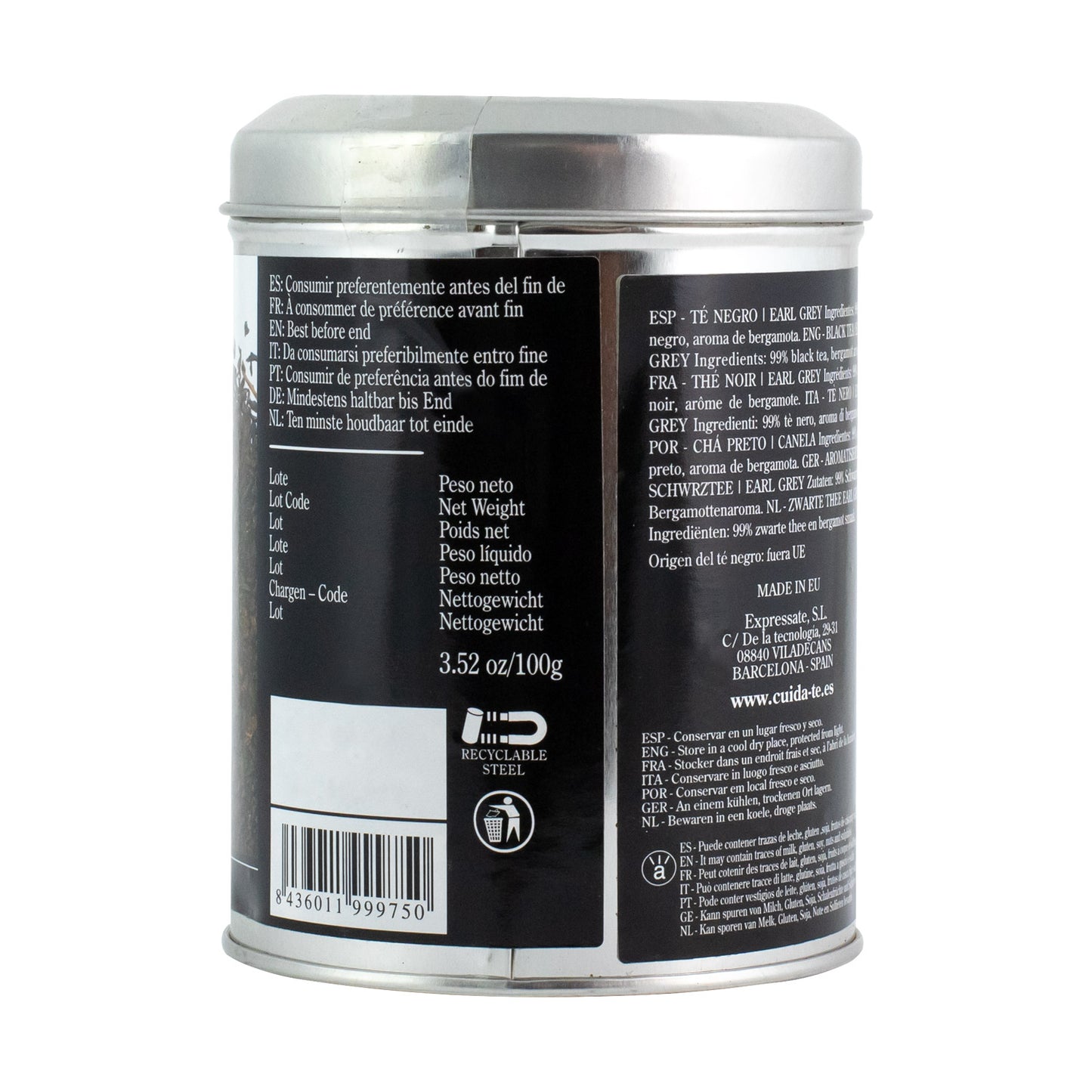 Té Negro · Earl Grey Loose Tea