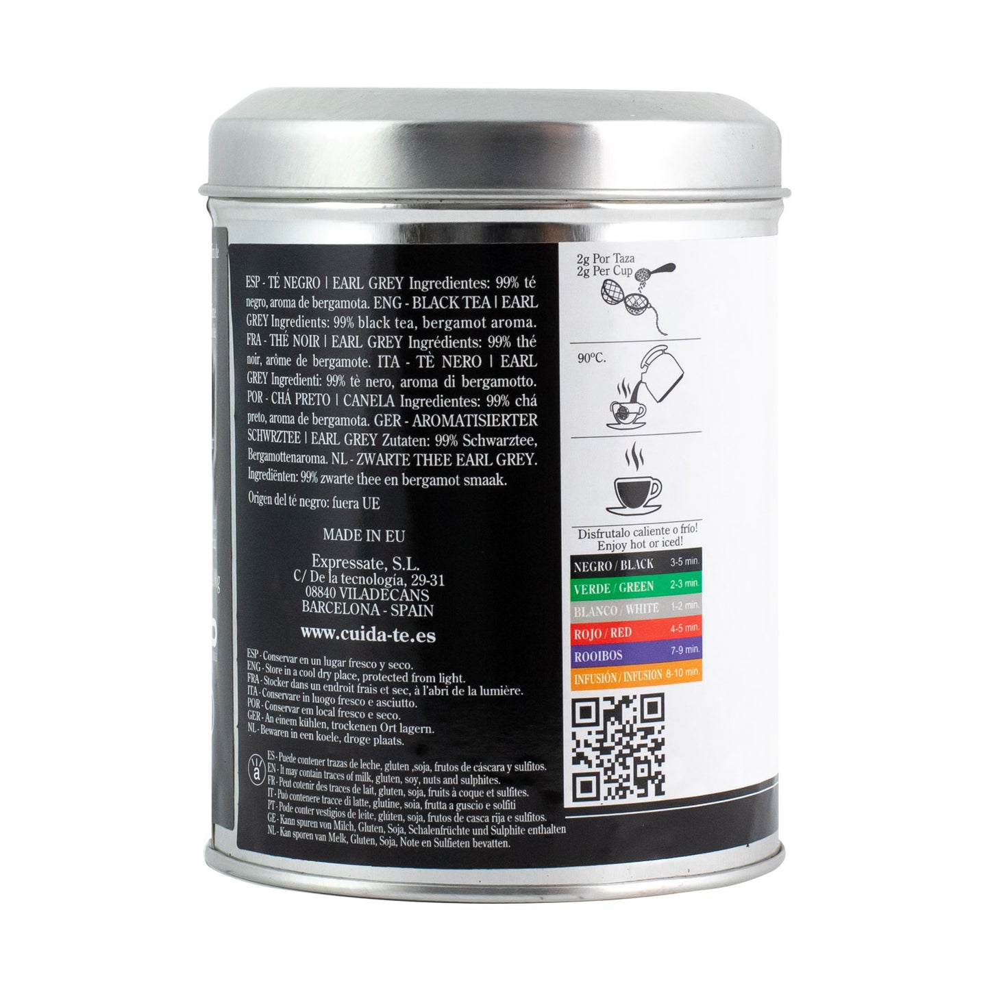 Té Negro · Earl Grey Loose Tea