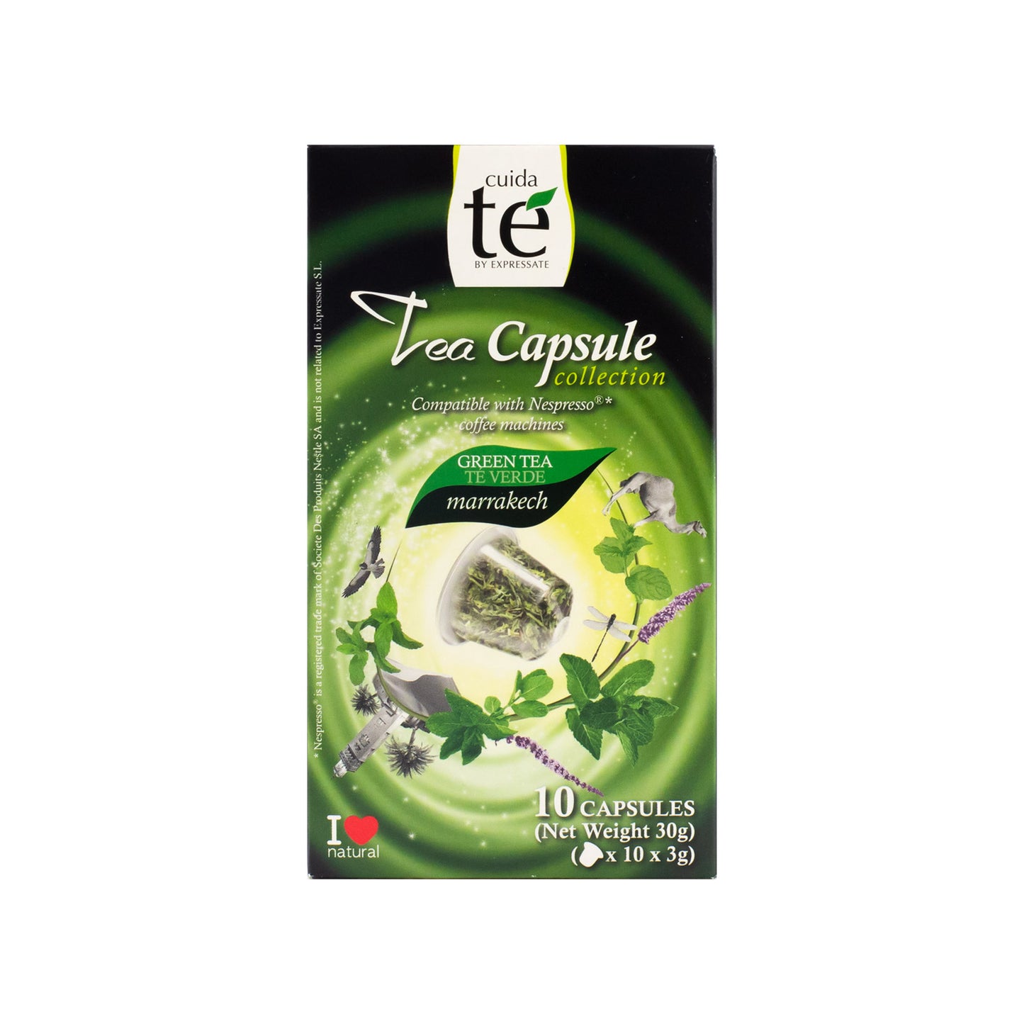 Cápsulas compatibles Nespresso® · Té Verde Marrakech