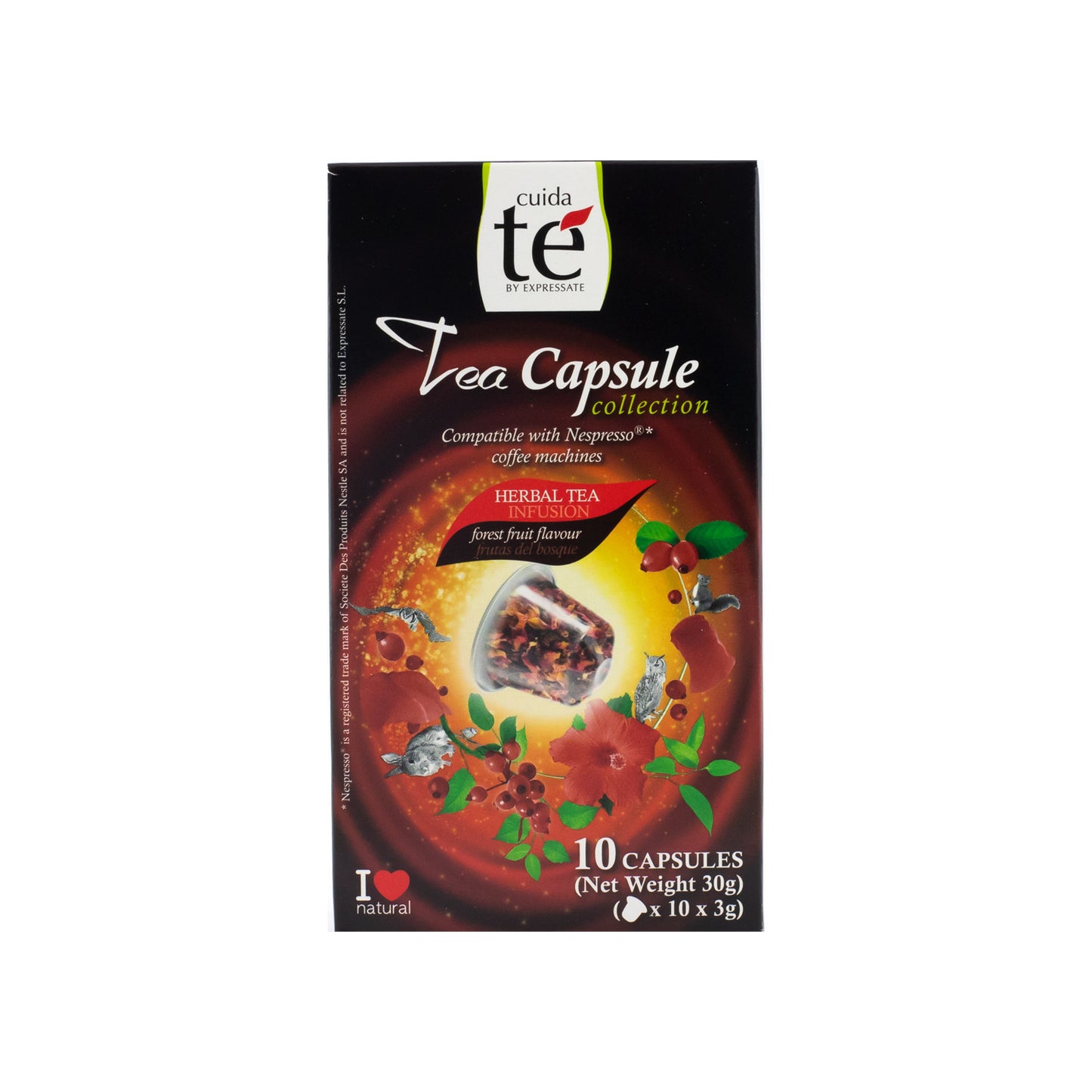 Cápsulas compatibles Nespresso® · Infusión Frutas del Bosque